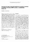 Research paper thumbnail of Assessing the impact of thermal feedback and recycling in open-loop groundwater heat pump (GWHP) systems: a complementary design tool