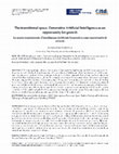 Research paper thumbnail of The transitional space. Generative Artificial Intelligence as an opportunity for growth