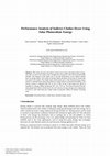 Research paper thumbnail of Performance Analysis of Indirect Clothes Dryer Using Solar Photovoltaic Energy