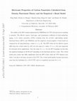 Research paper thumbnail of Electronic properties of carbon nanotubes calculated from density functional theory and the empirical π-bond model