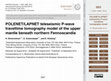 Research paper thumbnail of POLENET/LAPNET teleseismic P-wave traveltime tomography model of the upper mantle beneath northern Fennoscandia