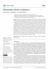 Research paper thumbnail of Sustainability of Worker Co-Operatives