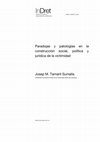 Research paper thumbnail of Paradojas y patologías en la construcción social, política y jurídica de la victimidad