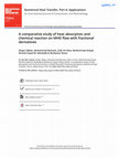 Research paper thumbnail of A comparative study of heat absorption and chemical reaction on MHD flow with fractional derivatives