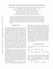 Research paper thumbnail of Phase field crystal modeling of early stage precipitation and clustering