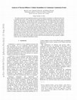 Research paper thumbnail of Analysis of thermodiffusive cellular instabilities in continuum combustion fronts