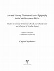 Research paper thumbnail of  “Fare, Veba ve Apollon. Bir Kutsal Alanın Kuruluş Söylence İkonografisi”, in: Ancient History, Numismatics and Epigraphy in the Mediterranean World (Seventh century BC to the Late Antiquity), Studies in Memory of Clemens E. Bosch, Sabahat Atlan and in Honour of Nezahat Baydur, ed. Oğuz Tekin, in collaboration with Aliye Erol, 2009 Ege Yayınları, İstanbul,  s. 113-122.