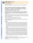 Research paper thumbnail of MHC-environment interactions leading to type 1 diabetes: feasibility of an analysis of HLA DR-DQ alleles in relation to manifestation periods and dates of birth