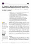 Research paper thumbnail of Erk Inhibition as a Promising Therapeutic Strategy for High IL-8-Secreting and Low SPTAN1-Expressing Colorectal Cancer