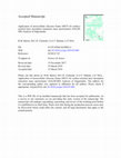 Research paper thumbnail of Application of mesocellular siliceous foams (MCF) for surface-assisted laser desorption ionization mass spectrometry (SALDI-MS) Analysis of fingermarks