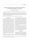 Research paper thumbnail of Interspousal Violence and Maternal Deprivation on a Child's Mental Health: A Case Report