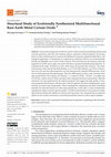 Research paper thumbnail of Structural Study of Ecofriendly Synthesized Multifunctional Rare Earth Metal Cerium Oxide