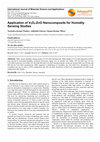 Research paper thumbnail of Application of V2O5-ZnO Nanocomposite for Humidity Sensing Studies