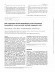 Research paper thumbnail of Body composition in home haemodialysis versus conventional haemodialysis: a cross-sectional, matched, comparative study