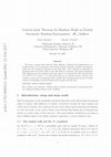 Research paper thumbnail of Central Limit Theorem for Random Walks in Doubly Stochastic Random Environment: $\mathcal{H}_{-1}$ Suffices