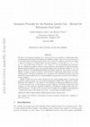 Research paper thumbnail of Invariance Principle for the Random Lorentz Gas -- Beyond the Boltzmann-Grad Limit