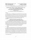 Research paper thumbnail of Đánh giá đặc trưng và hoạt tính quang xúc tác của vật liệu TiO2/Hydroxyapatite tổng hợp bằng phương pháp thủy nhiệt