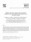 Research paper thumbnail of Pathways and mean residence times of dissolved pollutants in the ocean derived from transient tracers and stable isotopes