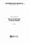 Research paper thumbnail of Per gli ottant'anni di Biagio Grasso