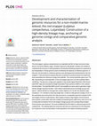 Research paper thumbnail of Development and characterization of genomic resources for a non-model marine teleost, the red snapper (Lutjanus campechanus, Lutjanidae): Construction of a high-density linkage map, anchoring of genome contigs and comparative genomic analysis