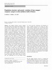 Research paper thumbnail of Population structure and genetic variation of lane snapper (Lutjanus synagris) in the northern Gulf of Mexico