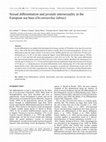 Research paper thumbnail of Sexual differentiation and juvenile intersexuality in the European sea bass ( <i>Dicentrarchus labrax</i> )