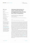 Research paper thumbnail of Individual attentiveness in vector control should be strengthened during and after the COVID-19 pandemic