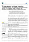 Research paper thumbnail of First Report of Diplodia quercivora and Neofusicoccum vitifusiforme Associated with Cankers and Necrosis of Holm Oak (Quercus ilex) in Declining Stands in Southern Italy