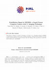 Research paper thumbnail of Scintillation Signal in XEMIS2, a Liquid Xenon Compton Camera with 3γ Imaging Technique