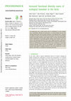 Research paper thumbnail of Increased functional diversity warns of ecological transition in the Arctic