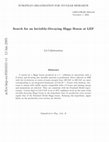 Research paper thumbnail of Search for an invisibly-decaying Higgs boson at LEP