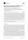 Research paper thumbnail of The Key Role of MicroRNAs in Self-Renewal and Differentiation of Embryonic Stem Cells