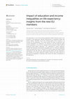 Research paper thumbnail of Impact of Education and Income Inequalities on Life Expectancy: Insights from the New EU Members