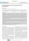 Research paper thumbnail of Pelvic incidence effects pars interarticularis defect and spondylolisthesis