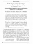 Research paper thumbnail of Relationship among psychopathological symptoms, treatment adherence and quality of life in HIV/AIDS infection