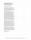 Research paper thumbnail of Portuguese adaptation of the "Questionnaire to Assess Adherence to Antirretroviral Treatment - HIV