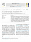 Research paper thumbnail of Effect of HMVF and LMVF layers thickness and annealing on the optical properties of Ti-Si-O-N films for mid-temperature solar thermal absorbers