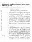 Research paper thumbnail of Neural Upscaling from Residue-level Protein Structure Networks to Atomistic Structure