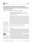 Research paper thumbnail of The Application of Pulse Flours in the Development of Plant-Based Cheese Analogues: Proximate Composition, Color, and Texture Properties