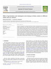 Research paper thumbnail of Effect of germination and subsequent oven-drying on folate content in different wheat and rye cultivars