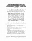 Research paper thumbnail of Sensitive metal layer assisted guided mode resonance biosensor with a spectrum inversed response and strong asymmetric resonance field distribution