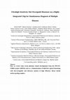 Research paper thumbnail of Ultrahigh sensitivity slot-waveguide biosensor on a highly integrated chip for simultaneous diagnosis of multiple diseases