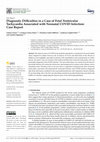 Research paper thumbnail of Diagnostic Difficulties in a Case of Fetal Ventricular Tachycardia Associated with Neonatal COVID Infection: Case Report