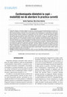 Research paper thumbnail of Cardiomiopatia dilatativă la copii – modalităţi noi de abordare în practica curentă