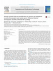 Research paper thumbnail of Stirring-assisted dead-end ultrafiltration for protein and polyphenol recovery from purple sweet potato juices: Filtration behavior investigation and HPLC-DAD-ESI-MS2 profiling