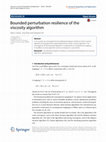 Research paper thumbnail of Bounded perturbation resilience of viscosity proximal algorithm for solving split variational inclusion problems with applications to compressed sensing and image recovery