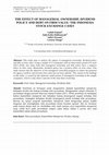 Research paper thumbnail of The Effect of Managerial Ownership, Dividend Policy and Debt on Firm Value: The Indonesia Stock Exchange Cases