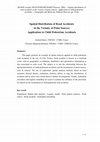 Research paper thumbnail of Spatial Distribution of Road Accidents in the Vicinity of Point Sources Application to Child Pedestrian Accidents