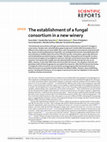 Research paper thumbnail of The establishment of a fungal consortium in a new winery