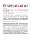 Research paper thumbnail of Job-Specific Physical Fitness Changes Measured by the Work Sample Test Battery within Deputy Sheriffs between Training Academy and their First Patrol Assignment